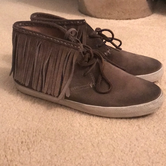 Fringe Frye Sneakers - Picture 2 of 4